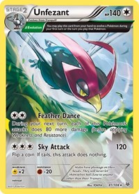 Unfezant (81 Delta) (81/108) [XY - Roaring Skies]