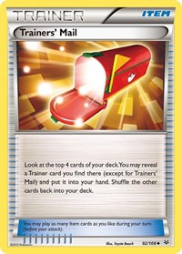 Trainers' Mail (92/108) [XY - Roaring Skies]