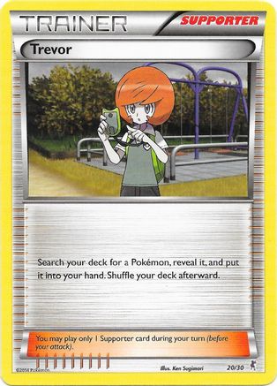Trevor (Bisharp) 020  XY Trainer Kit Bisharp & Wigglytuff - Common