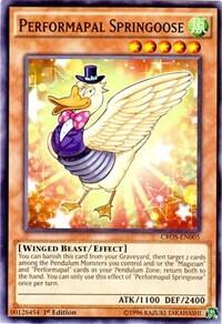 Performapal Springoose (CROS-EN005) [Crossed Souls]