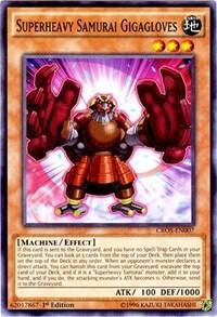 Superheavy Samurai Gigagloves (CROS-EN007) [Crossed Souls]