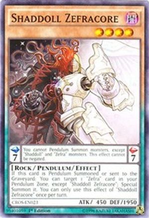 Shaddoll Zefracore (CROS-EN023) - Crossed Souls Unlimited