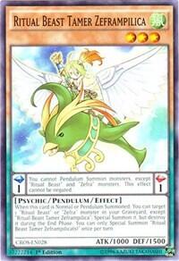 Ritual Beast Tamer Zeframpilica (CROS-EN028) [Crossed Souls]