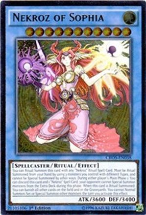 Nekroz of Sophia (UTR) (CROS-EN038) - Crossed Souls 1st Edition