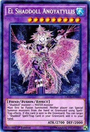 El Shaddoll Anoyatyllis (CROS-EN044) - Crossed Souls 1st Edition