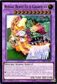 Ritual Beast Ulti-Gaiapelio (UTR) (CROS-EN045) [Crossed Souls]