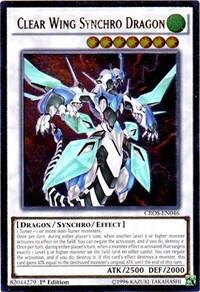 Clear Wing Synchro Dragon (UTR) (CROS-EN046) [Crossed Souls]