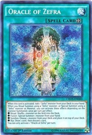 Oracle of Zefra (CROS-EN060) - Crossed Souls Unlimited