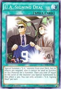 U.A. Signing Deal (CROS-EN088) [Crossed Souls]