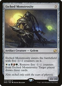 Etched Monstrosity (210) [Modern Masters 2015]