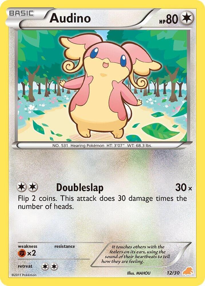 Audino (#12) (12/30) [BW Trainer Kit: Excadrill & Zoroark]