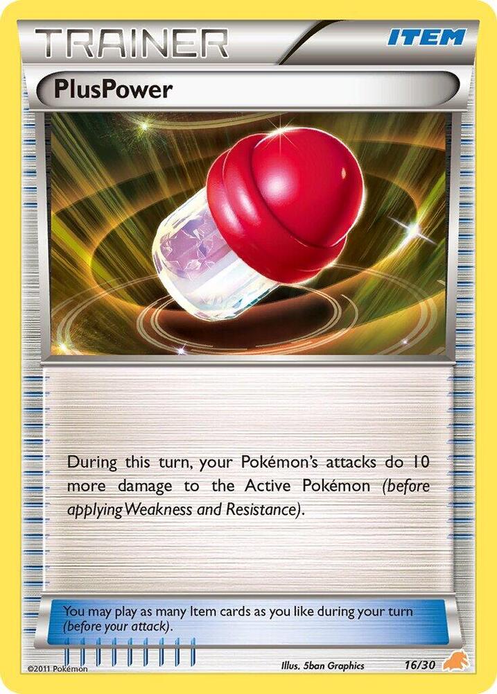 PlusPower (Excadrill) (16/30) [BW Trainer Kit: Excadrill & Zoroark]