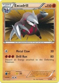 Excadrill (#17 Non-Holo) (17/30) [BW Trainer Kit: Excadrill & Zoroark]