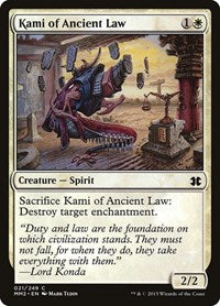 Kami of Ancient Law (21) [Modern Masters 2015]