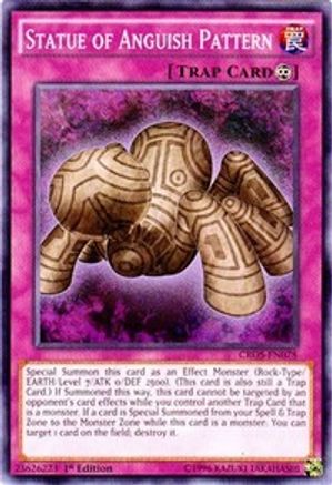 Statue of Anguish Pattern (CROS-EN078) - Crossed Souls 1st Edition