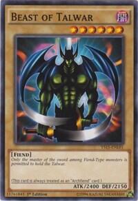 Beast of Talwar (YS15-ENL01) [Starter Deck: Dark Legion]