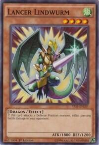 Lancer Lindwurm (YS15-ENL07) [Starter Deck: Dark Legion]
