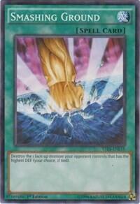 Smashing Ground (Shatterfoil) (YS15-ENL15) [Starter Deck: Dark Legion]