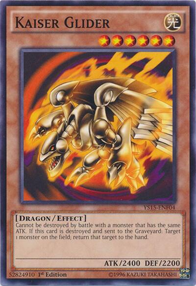 Kaiser Glider (YS15-ENF04) [Starter Deck: Saber Force]