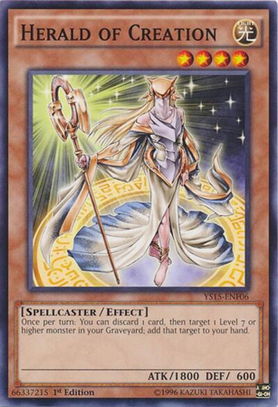 Herald of Creation (YS15-ENF06) [Starter Deck: Saber Force]