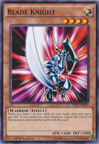 Blade Knight (YS15-ENF07) [Starter Deck: Saber Force]