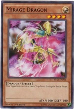 Mirage Dragon (YS15-ENF08) - Starter Deck: Saber Force 1st Edition