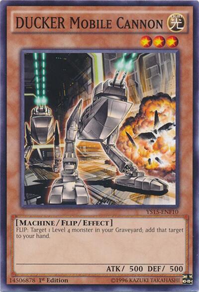 DUCKER Mobile Cannon (YS15-ENF10) [Starter Deck: Saber Force]