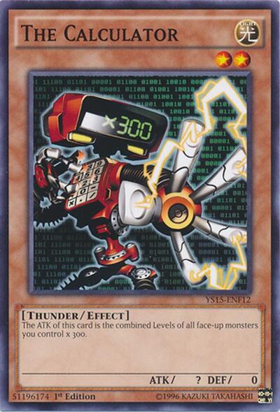 The Calculator (YS15-ENF12) [Starter Deck: Saber Force]