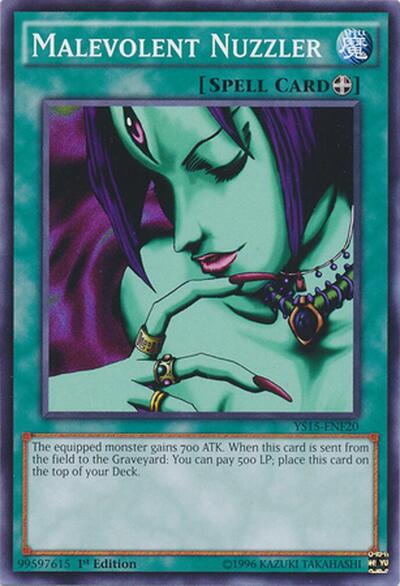 Malevolent Nuzzler (YS15-ENF20) [Starter Deck: Saber Force]