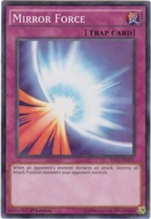 Mirror Force (Shatterfoil) (YS15-ENF21) - Starter Deck: Saber Force 1st Edition