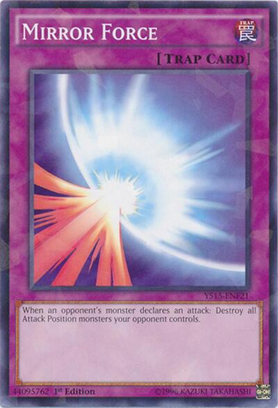 Mirror Force (Shatterfoil) (YS15-ENF21) [Starter Deck: Saber Force]