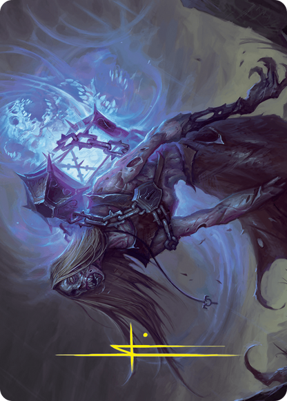 Soul-Shackled Zombie // Soul-Shackled Zombie (AFDN-009) - Foundations Art Series (Borderless) Foil