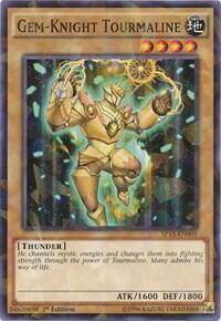 Gem-Knight Tourmaline (Shatterfoil) (SP15-EN001) [Star Pack ARC-V]