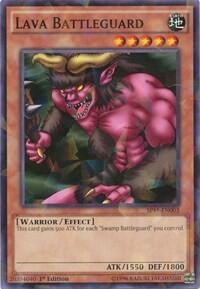 Lava Battleguard (Shatterfoil) (SP15-EN003) [Star Pack ARC-V]