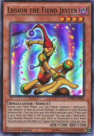Legion the Fiend Jester (DPBC-EN003) - Duelist Pack: Battle City 1st Edition