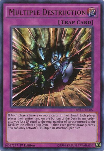 Multiple Destruction (DPBC-EN005) [Duelist Pack: Battle City]