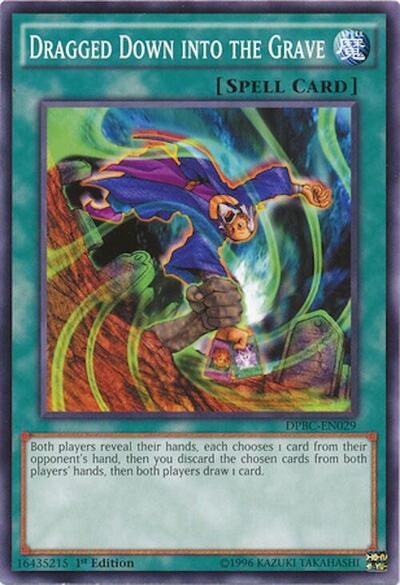 Dragged Down into the Grave (DPBC-EN029) [Duelist Pack: Battle City]