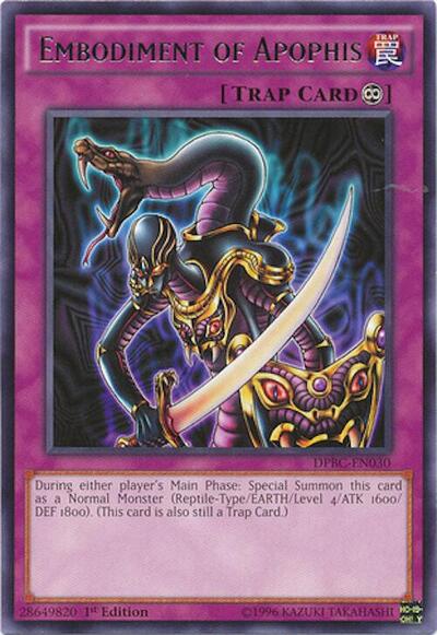 Embodiment of Apophis (DPBC-EN030) [Duelist Pack: Battle City]