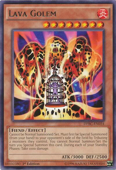 Lava Golem (DPBC-EN034) [Duelist Pack: Battle City]