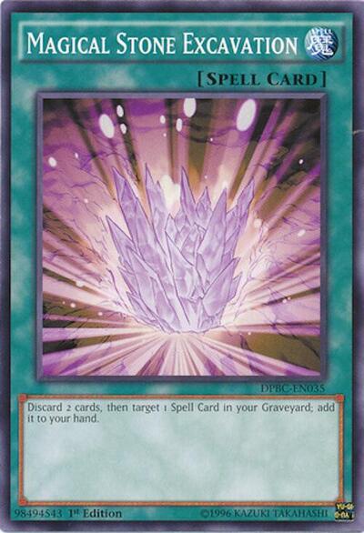 Magical Stone Excavation (DPBC-EN035) [Duelist Pack: Battle City]