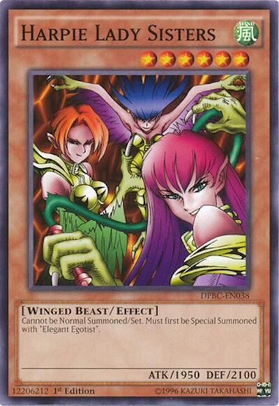 Harpie Lady Sisters (DPBC-EN038) [Duelist Pack: Battle City]