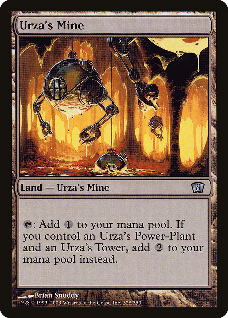 Urza's Mine (8ED-328★) - 8th Edition Foil