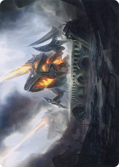 Skitterbeam Battalion // Skitterbeam Battalion (ABRO-021) - The Brothers' War Art Series (Borderless) Foil