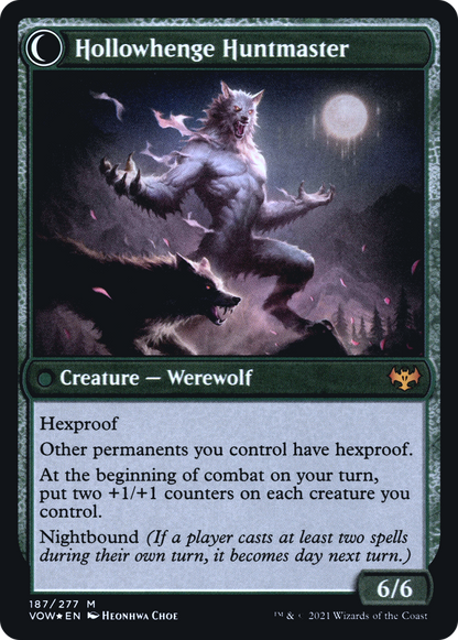 Avabruck Caretaker (PRE-187S) - Innistrad: Crimson Vow Promos: (Double Faced Transform) Foil