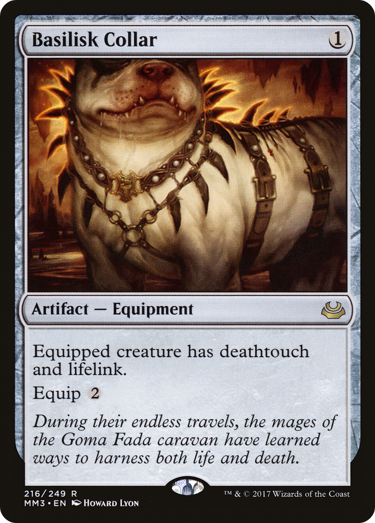 Basilisk Collar (MM3-216) - Modern Masters 2017 Foil