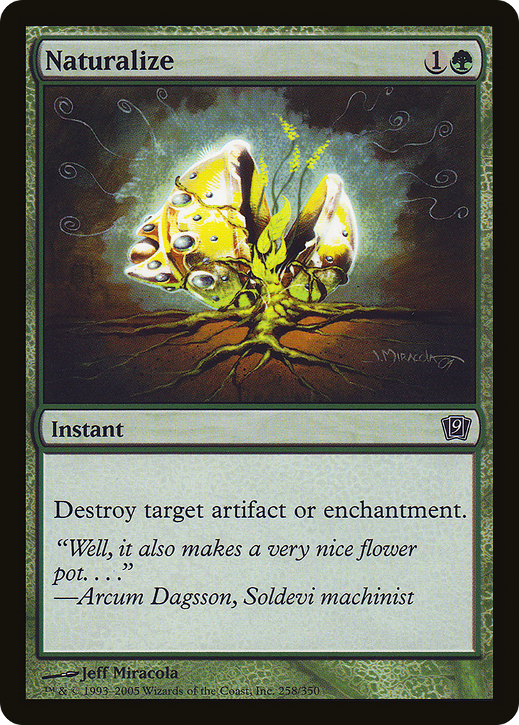 Naturalize (9ED-258★) - 9th Edition