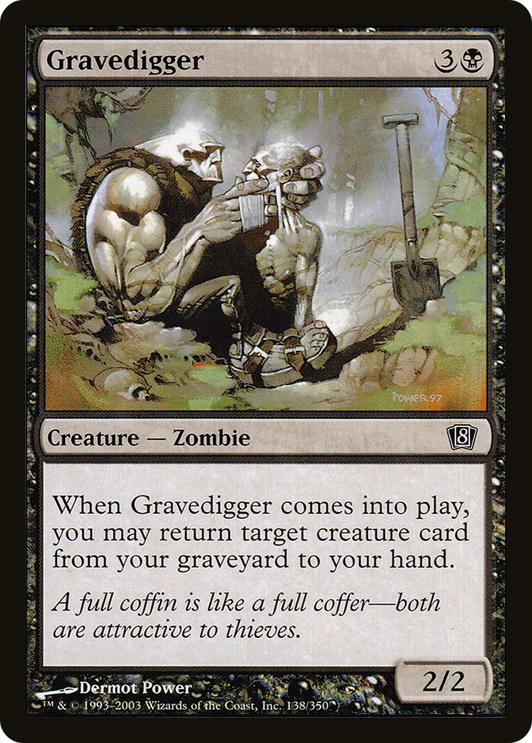 Gravedigger (8ED-138★) - 8th Edition
