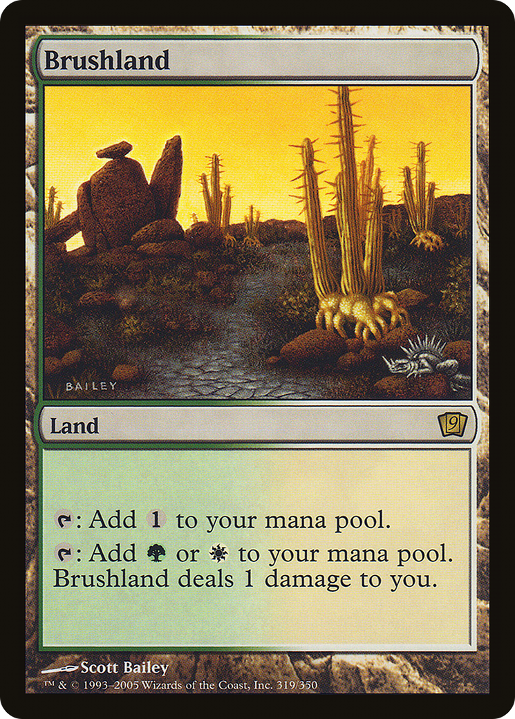Brushland (9ED-319★) - 9th Edition Foil