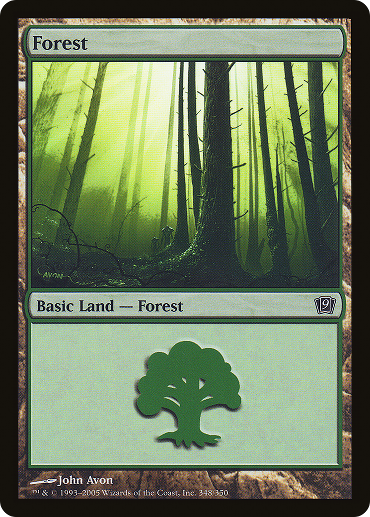 Forest (9ED-348★) - 9th Edition