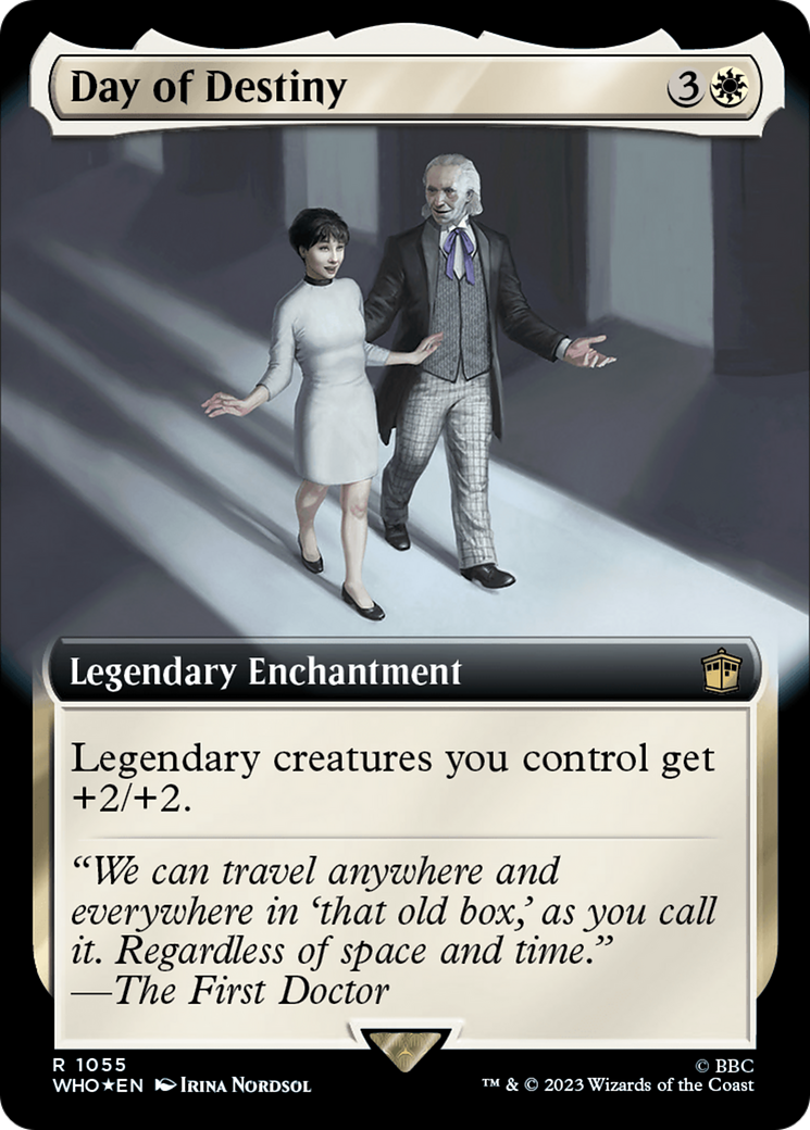 Day of Destiny (Extended Art) (Surge Foil) (WHO-1055) - Doctor Who: (Extended Art) Foil